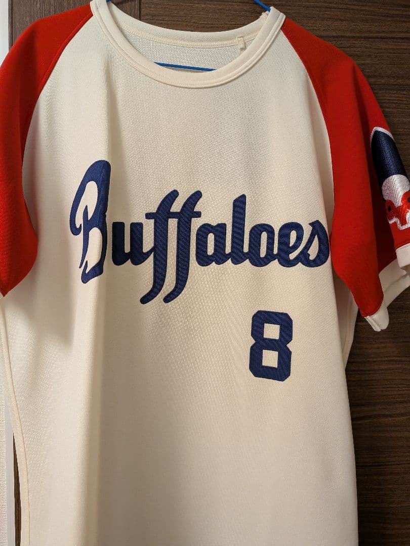 バ*m様 近鉄バファローズ 梨田孝之復刻ユニフォーム 背番号8