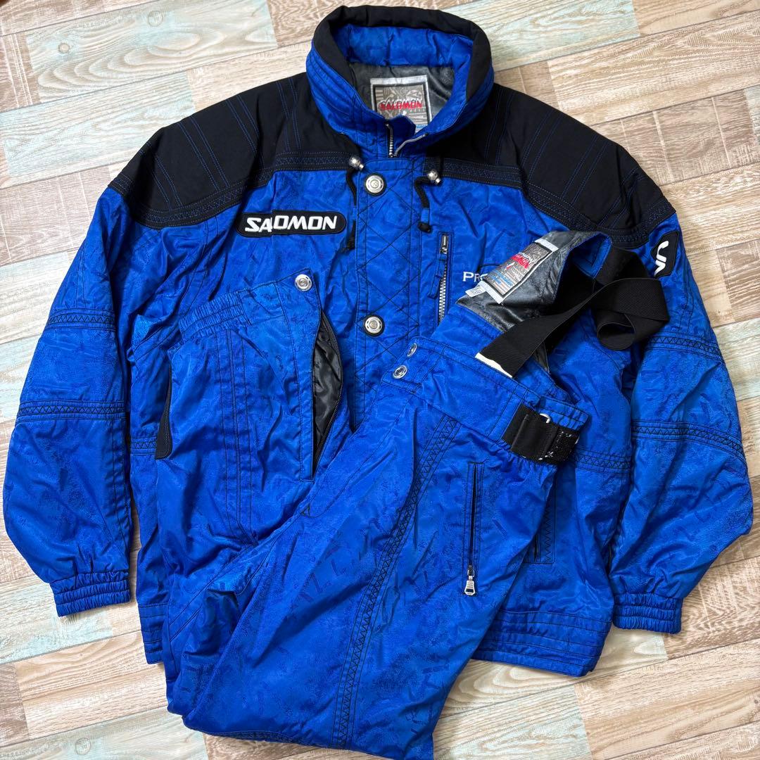 SALOMON サロモン スノーウェア スキー スノボー 上下 セット XL