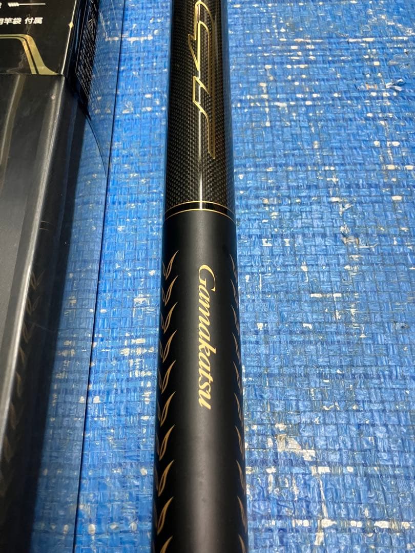 がま磯　たもの柄GT 530 ２回使用美品