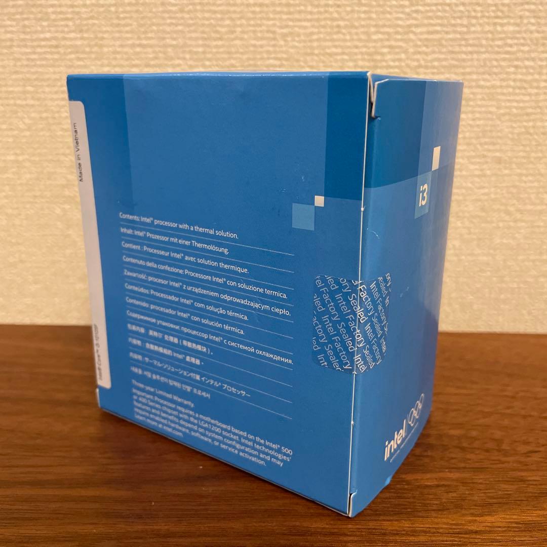 Intel Core i3-10105F（未開封品）