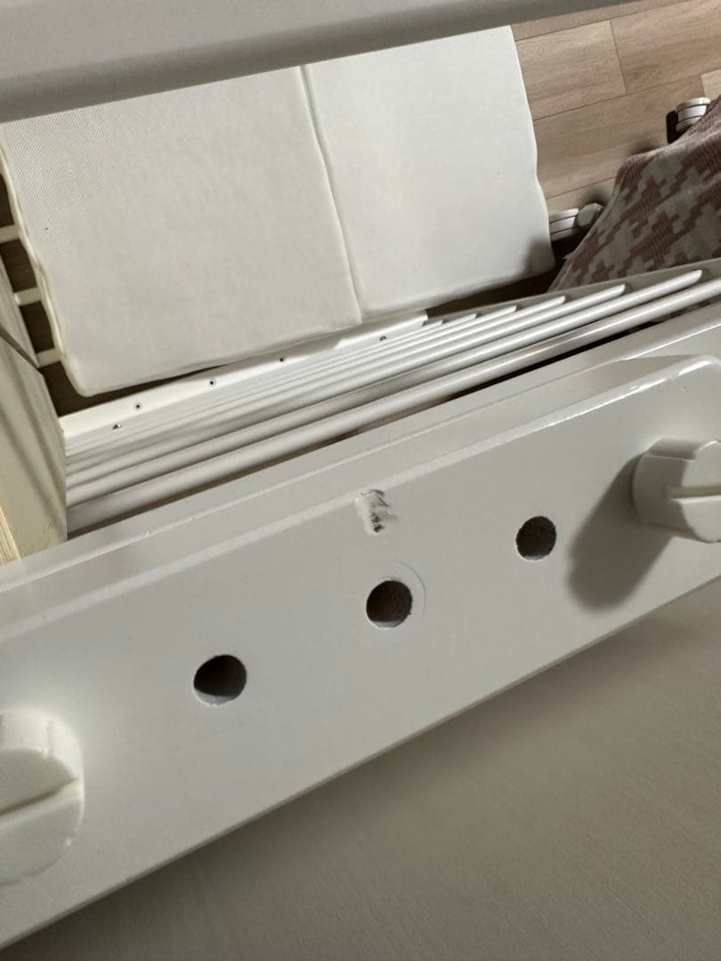 そいねーるミニ(マットレス付き)　ベビーベッド