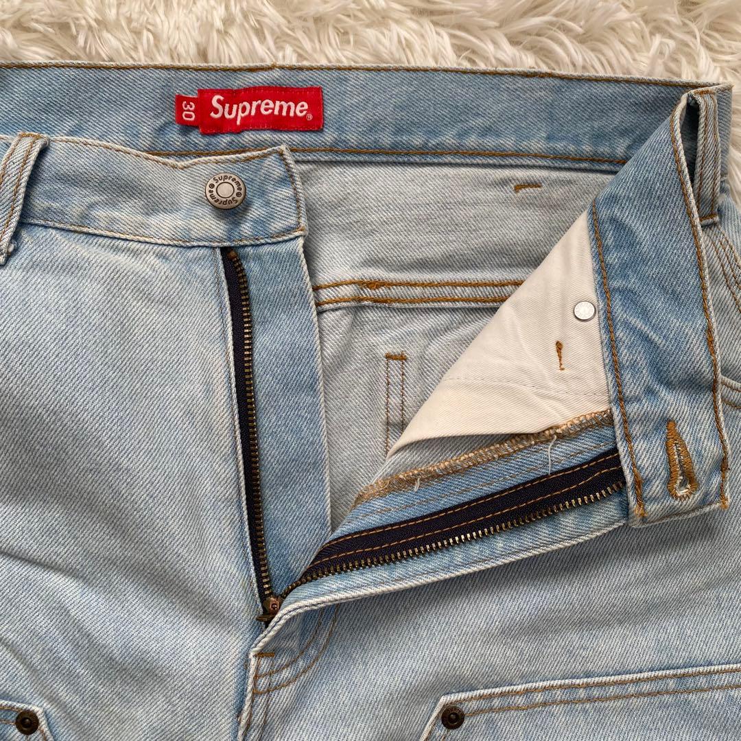 S*e様 極美品【シュプリーム】デニムパンツ　ダブルニー　ワーク　ユーティリティ