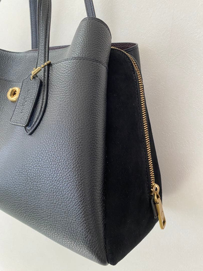 COACH ローラ キャリーオール ブラック