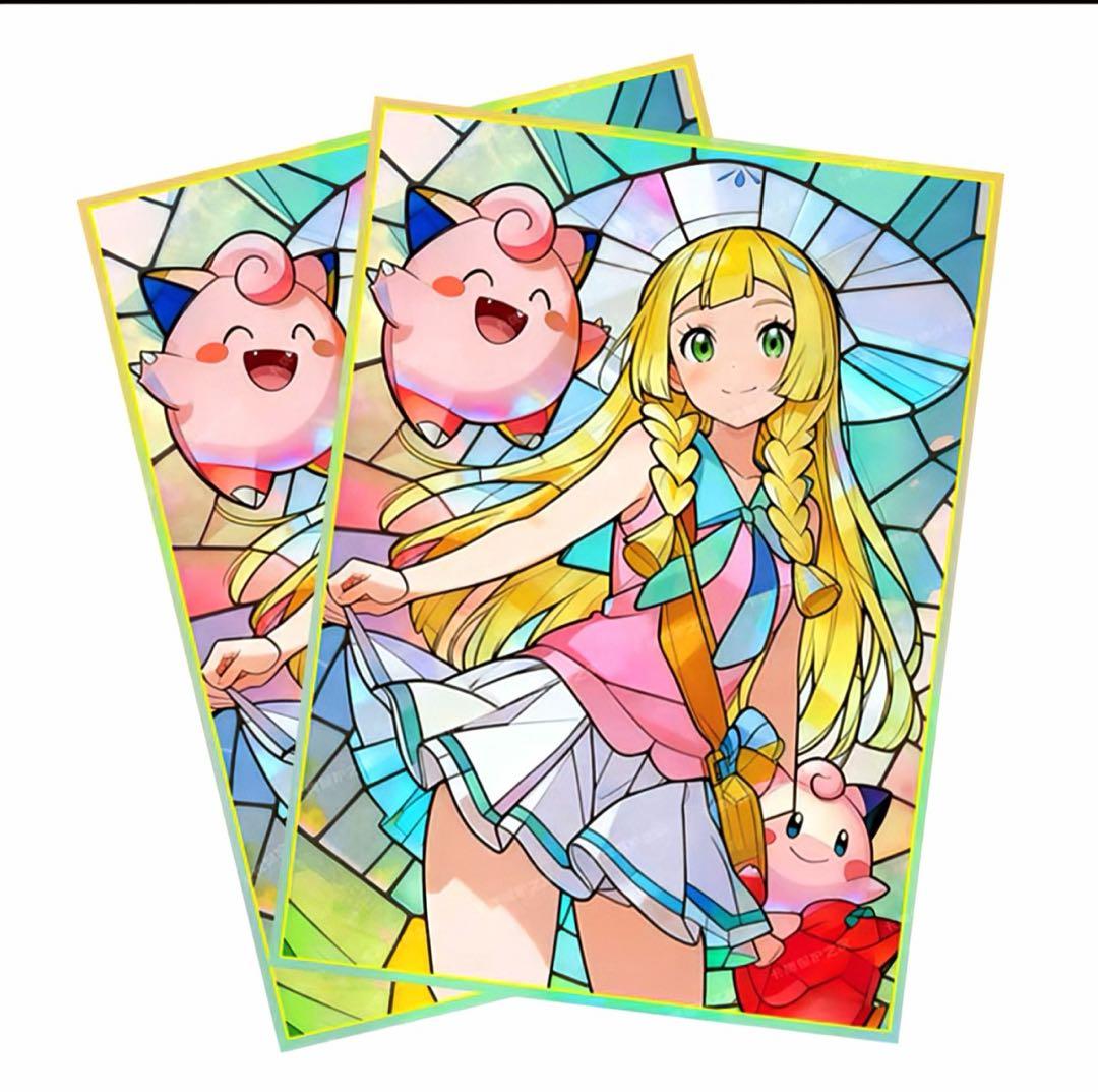 ［海外/ポケモンデッキシールド］リーリエ ピッピ スリーブ 60枚〜