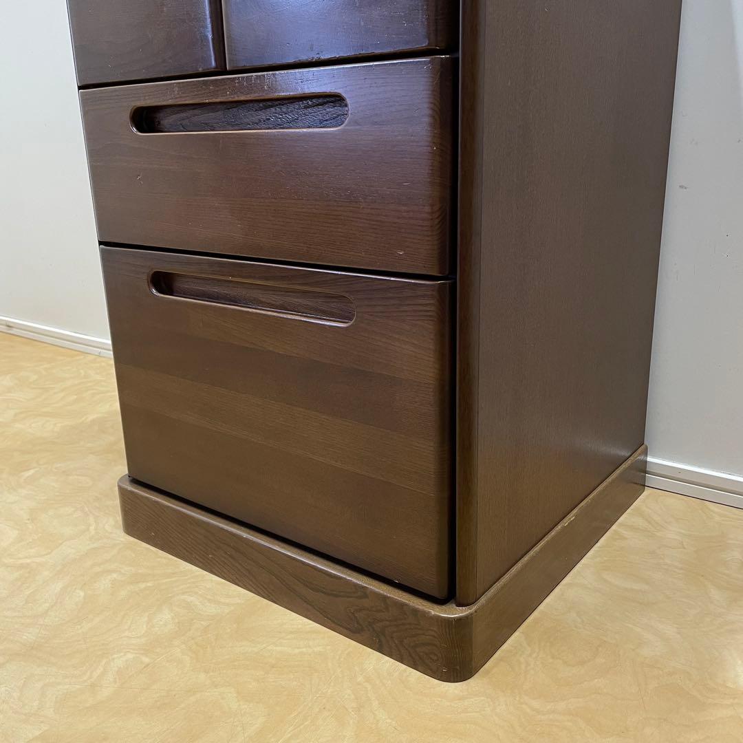 マルヨシ民芸家具 4段 6杯 チェスト 引き出し 電話台 キャビネット 収納