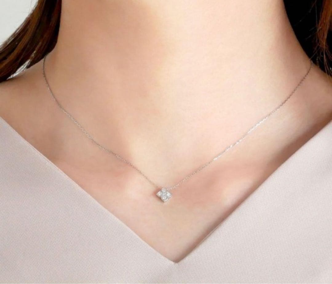 未使用級♡ヴァンドーム青山　50周年記念ネックレス プラチナ