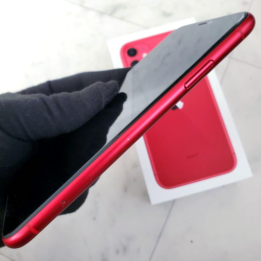 iPhone 11 SIM解除 初期化 レッド 128 箱 付属品 アイフォン