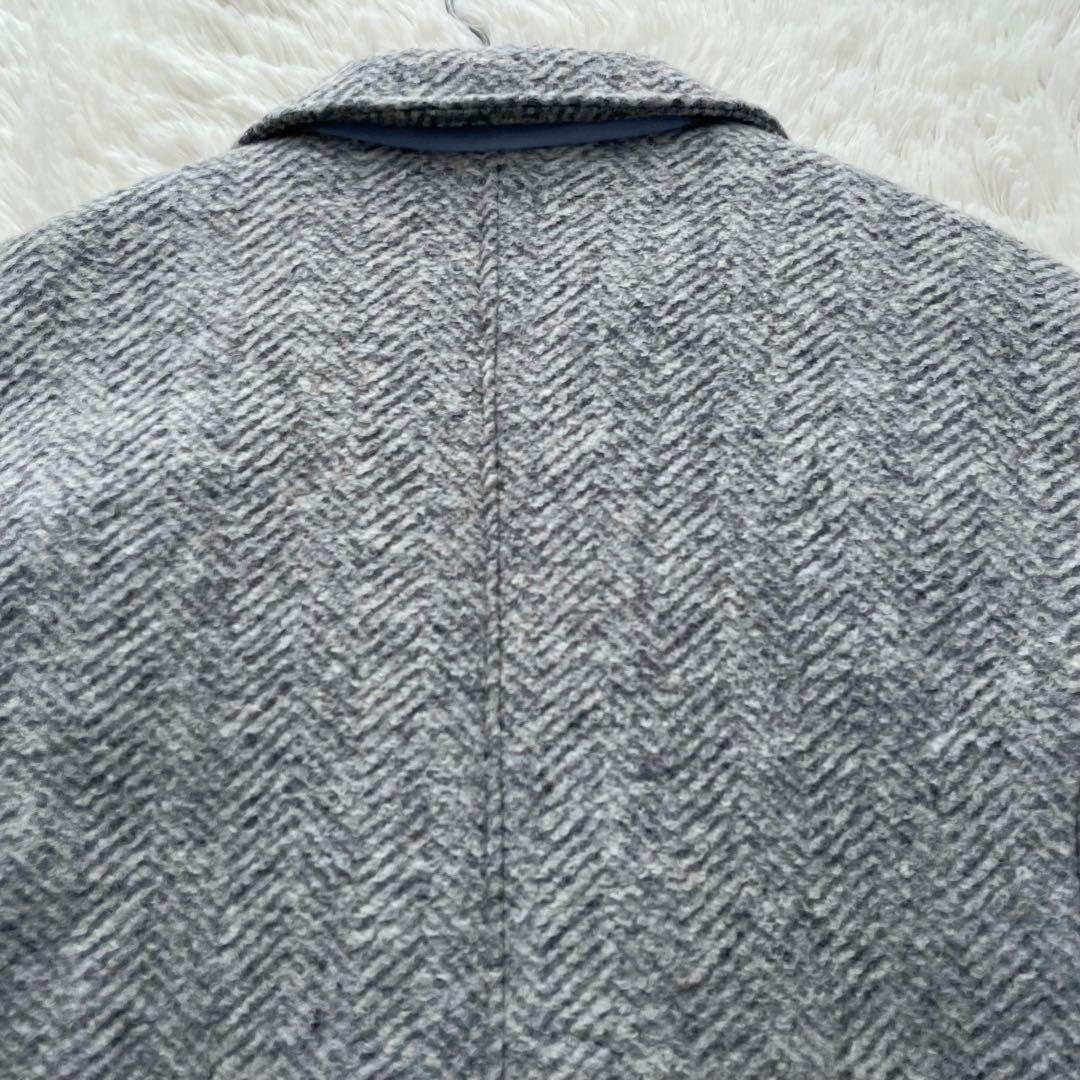 極美品✨トミーバハマ　テーラードジャケット　肉厚ダウン　ヘリンボーン　裏地　XL