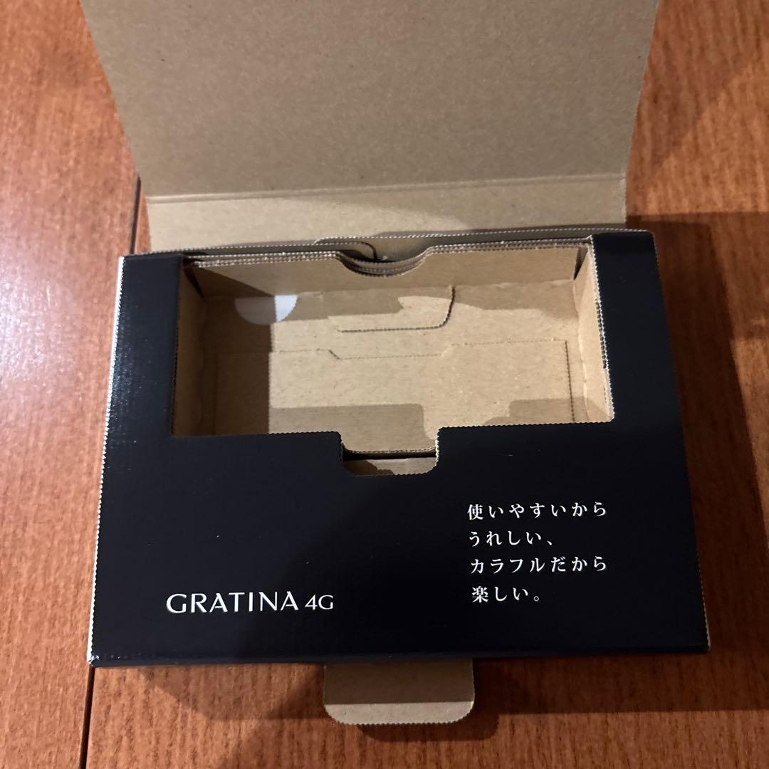 新品未使用au GRATINA 4G KYF31 ブラック SIMロック解除済