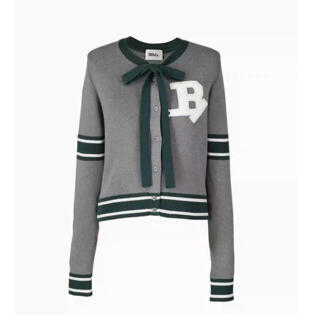 bibiy B. CLUB TIE CARDIGAN 新品