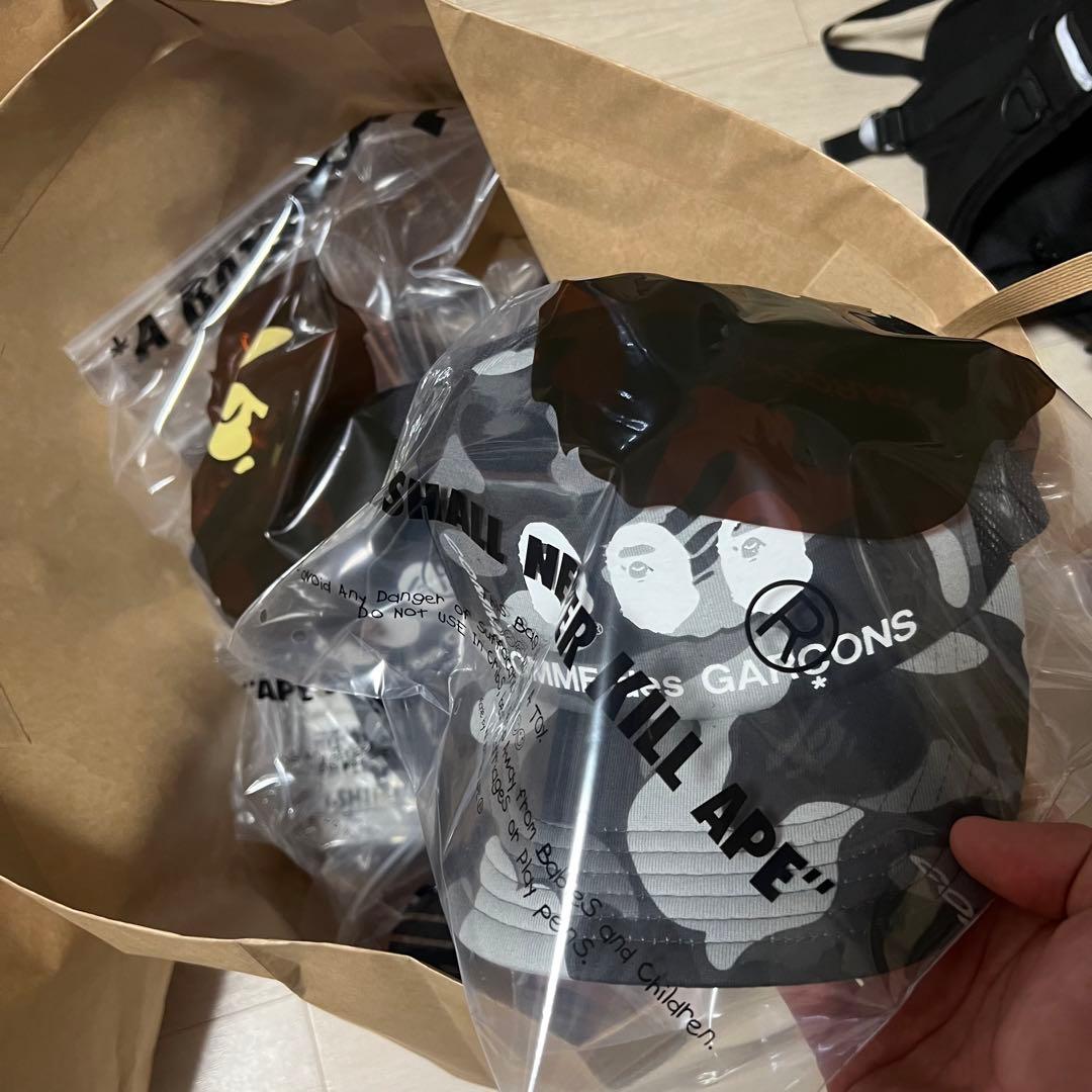 帽子 A BATHING APE x COMME des GARCONS OSAKA