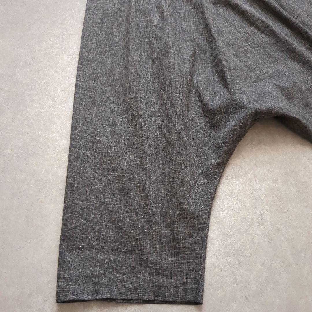 mizuiroind　ミズイロインド　サルエルパンツ　リネン　麻　2　日本製