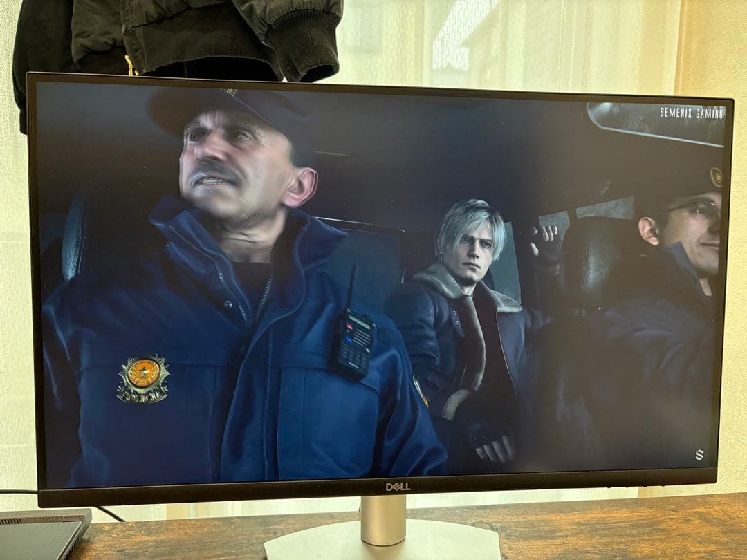 Dell S2722QC 4K Monitor ディスプレイ　モニター本体