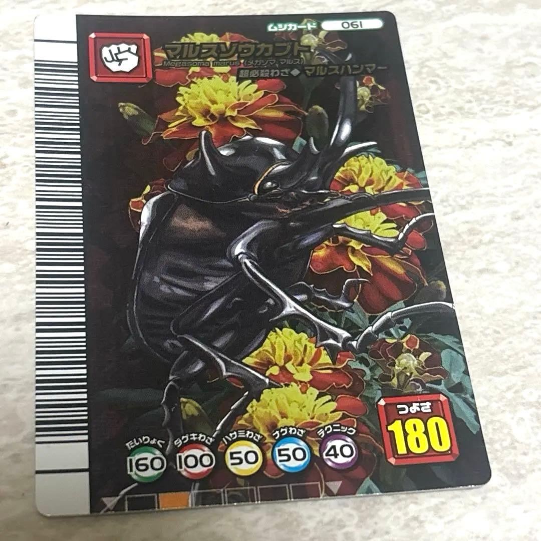 マルスゾウカブト ムシキングカード