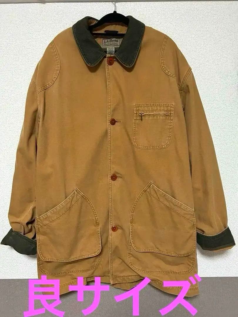 交渉可能L.L.Bean フィールドコート ライトブラウン ライナー着脱可