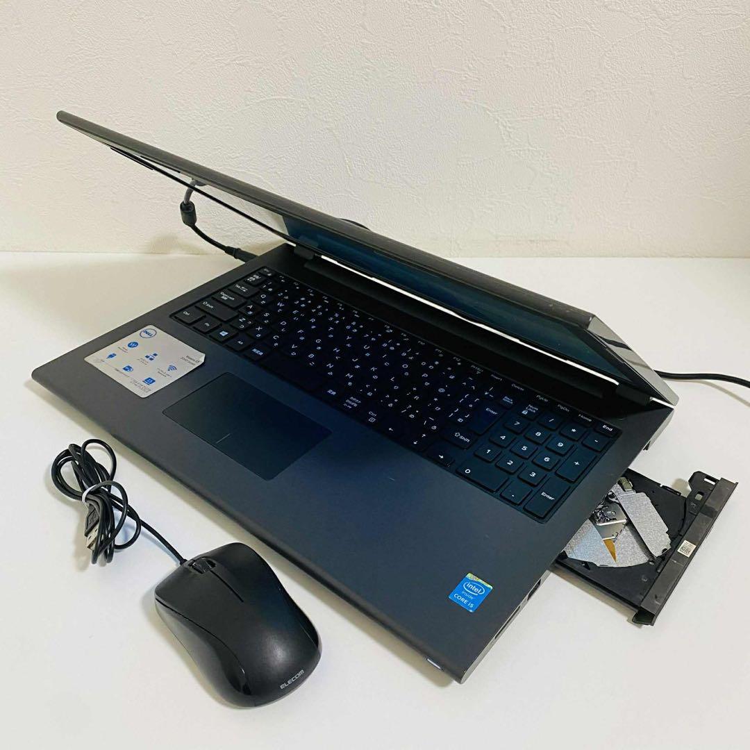 Y53 Dellノートパソコン i5メモリ8G高速Windows11オフィス付き