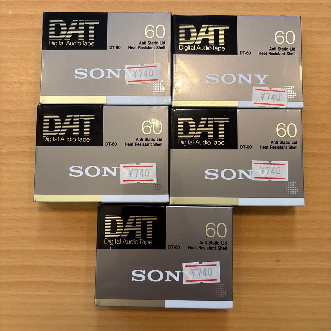 SONY DAT デジタルオーディオテープ　90分　60分　9本セット