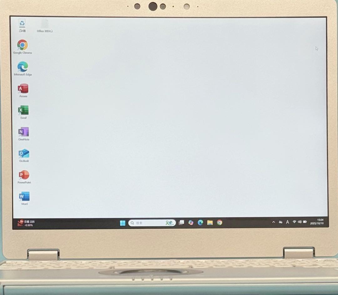 838 美品 使用960時間 レッツノート QV9 第10世代 16GB