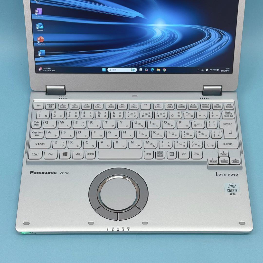 838 美品 使用960時間 レッツノート QV9 第10世代 16GB