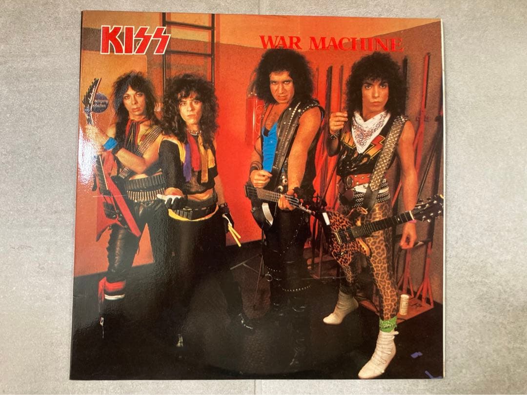 洋楽 KISS WAR MACHINE LP