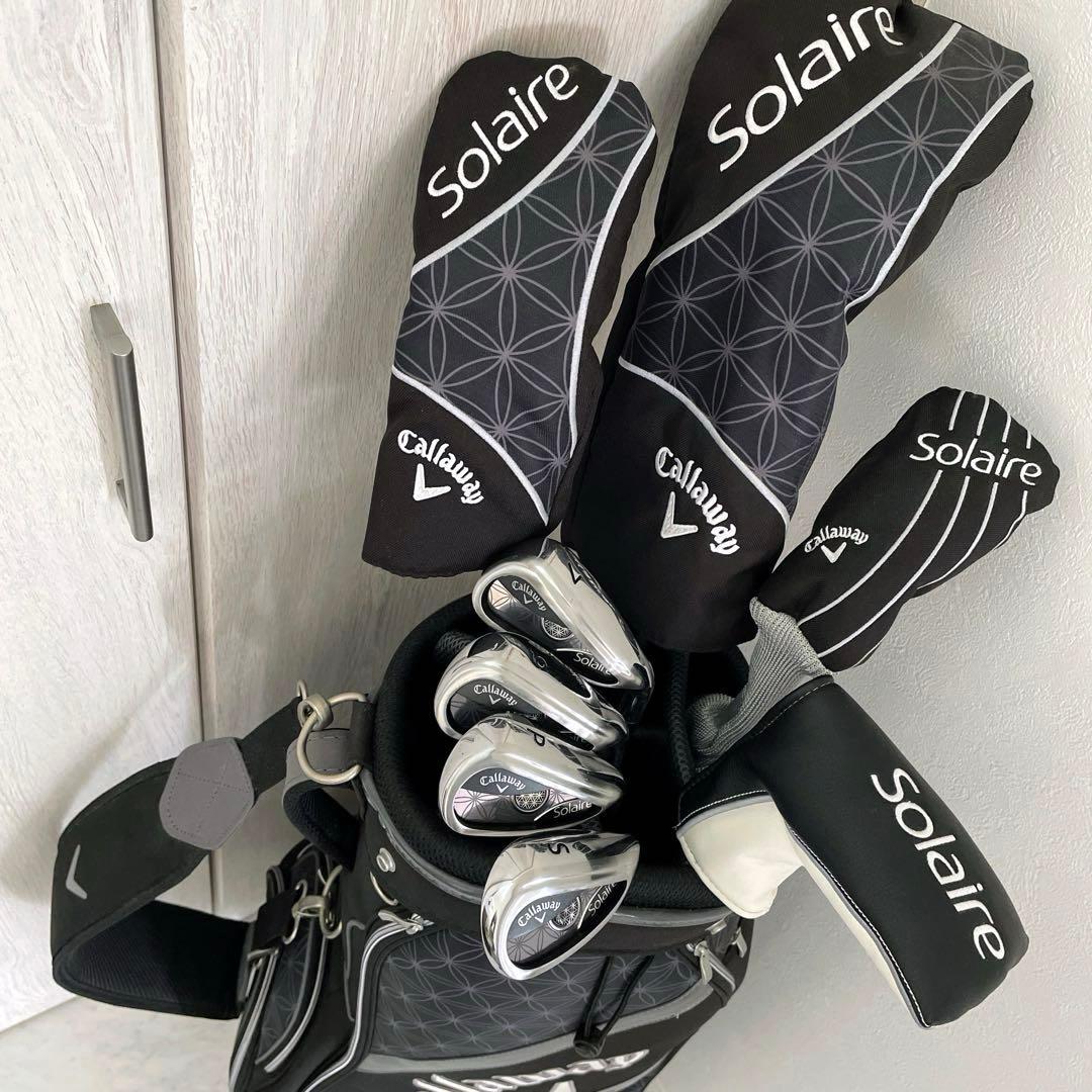 使用少なめ美品　最新モデル　キャロウェイ　ソレイユ　レディースゴルフクラブセット