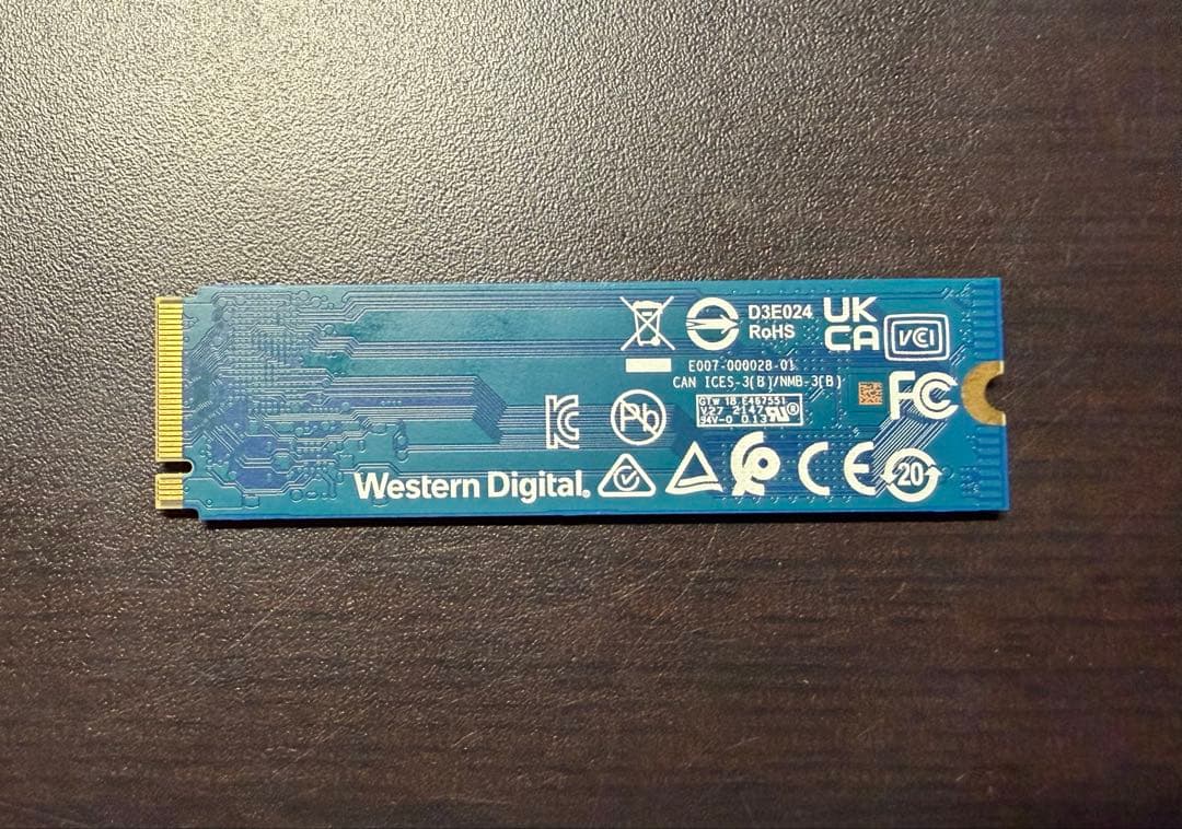 内蔵型SSD WD Blue SN570 1TB NVMe SSD M.2 2280