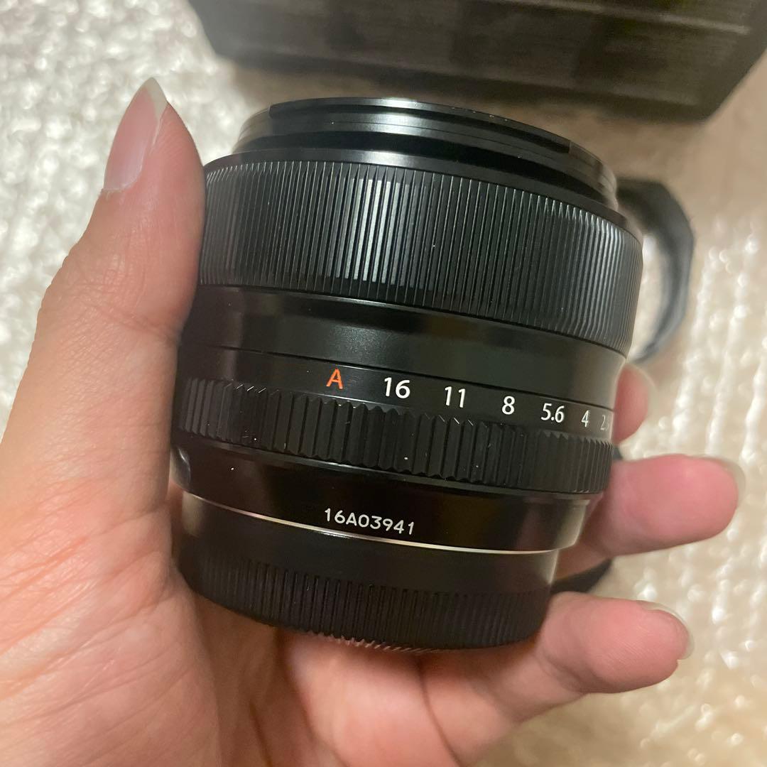美品FUJIFILM XF 35mm F1.4 R 単焦点レンズ Xマウント