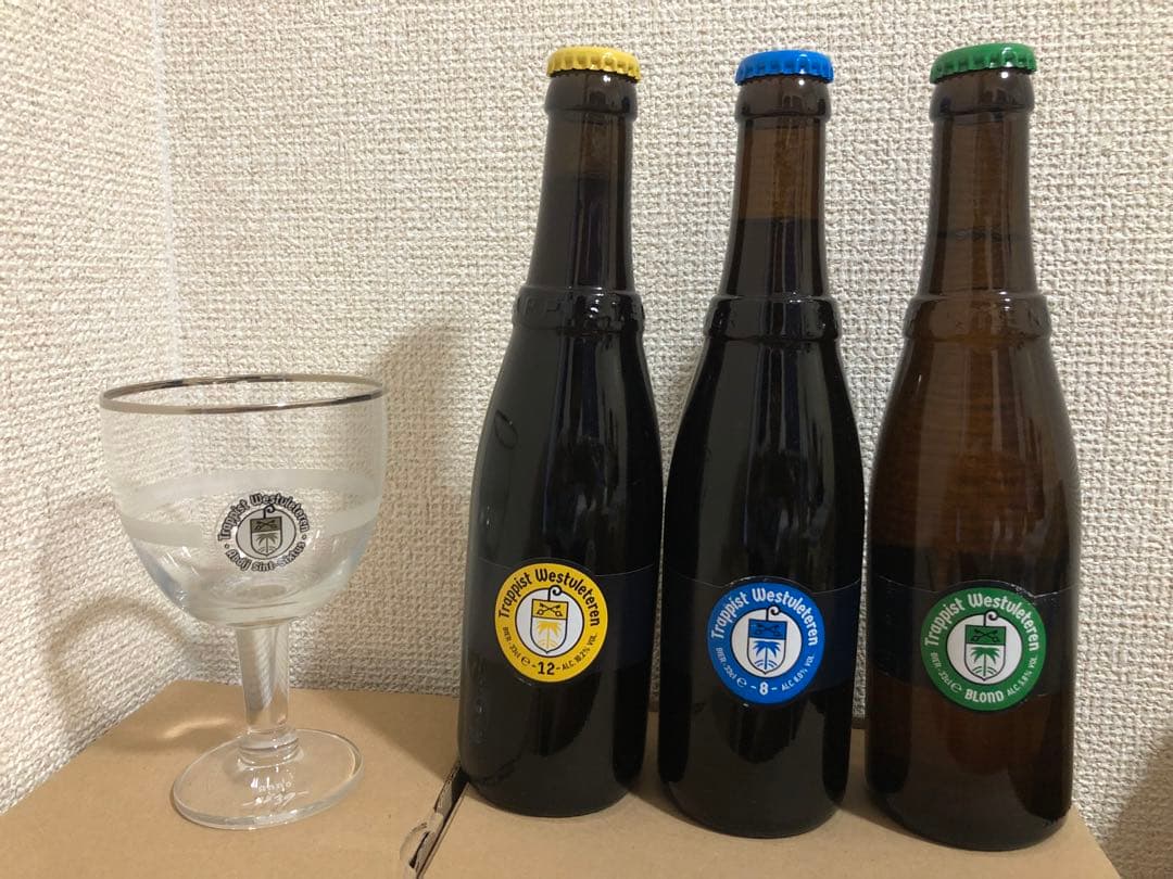 ウエストフレテレン　3本コンプリートセット　グラス付き