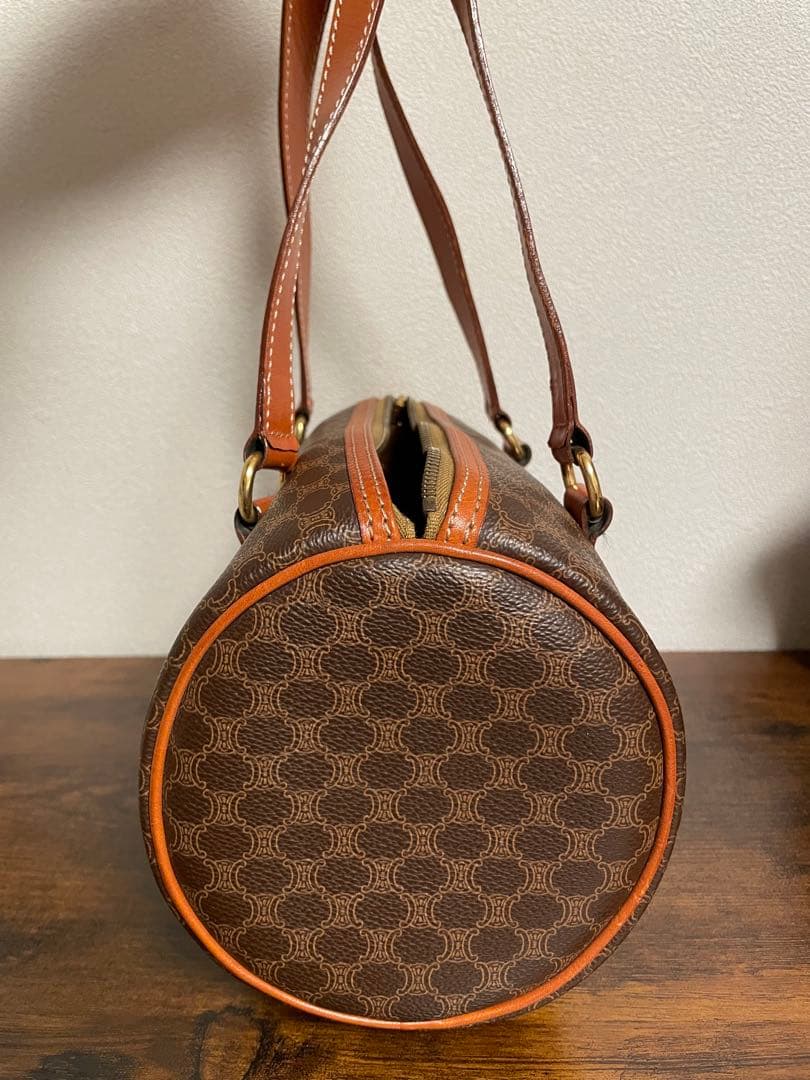 【CELINE】セリーヌ ヴィンテージ マカダム ハンドバッグ オールドセリーヌ