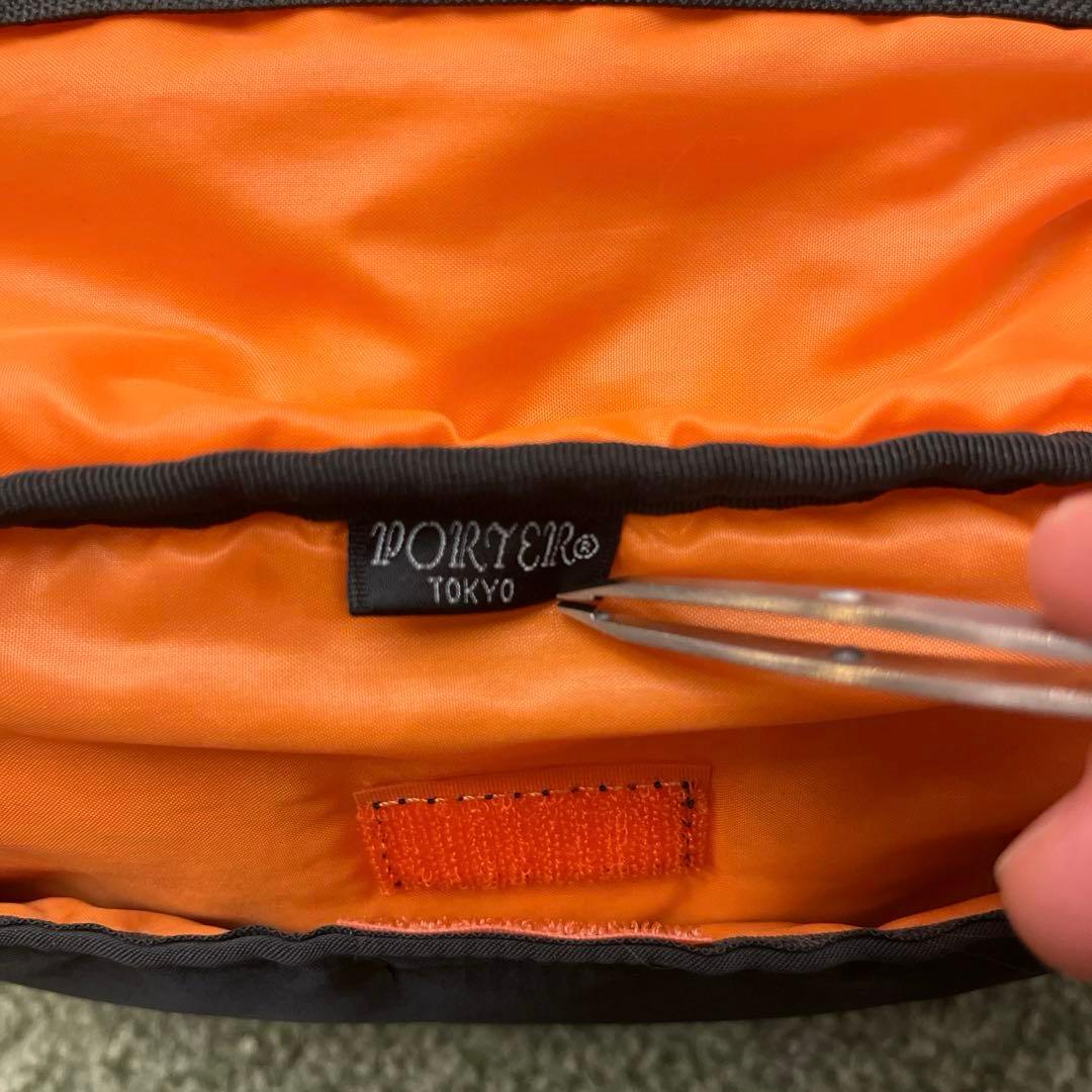 美品 PORTER タンカー ボディバッグ ブラック
