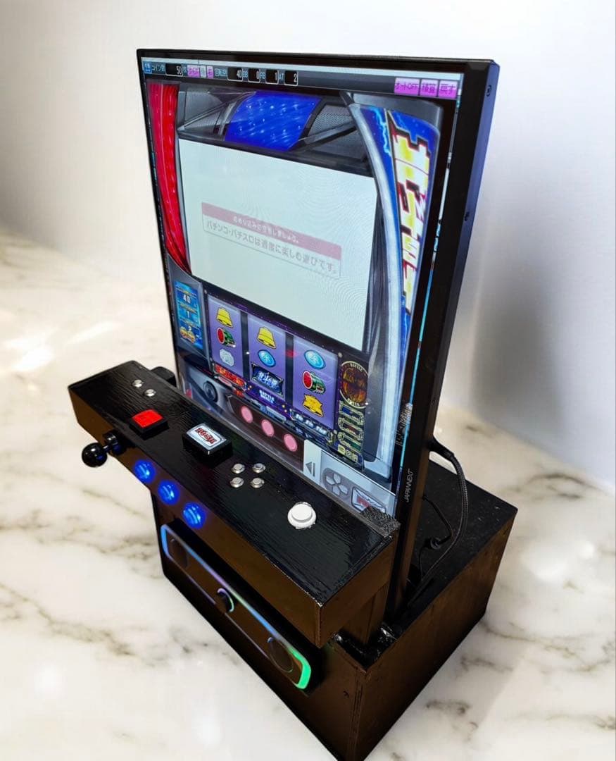 新商品　自作パチスロ台一体型コントローラー サミタ完全対応