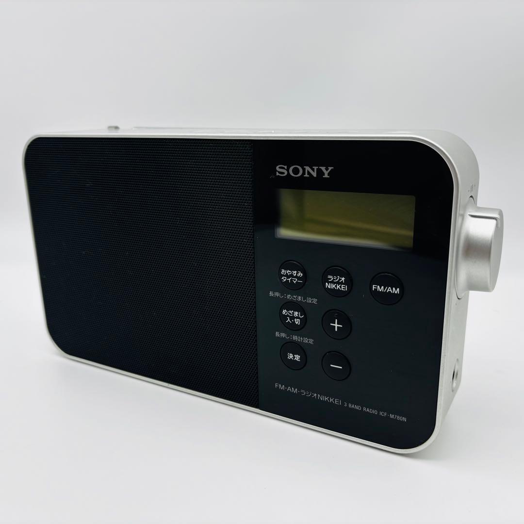 SONY FM/AMラジオ NIKKEI シンセサイザー ICF-M780N