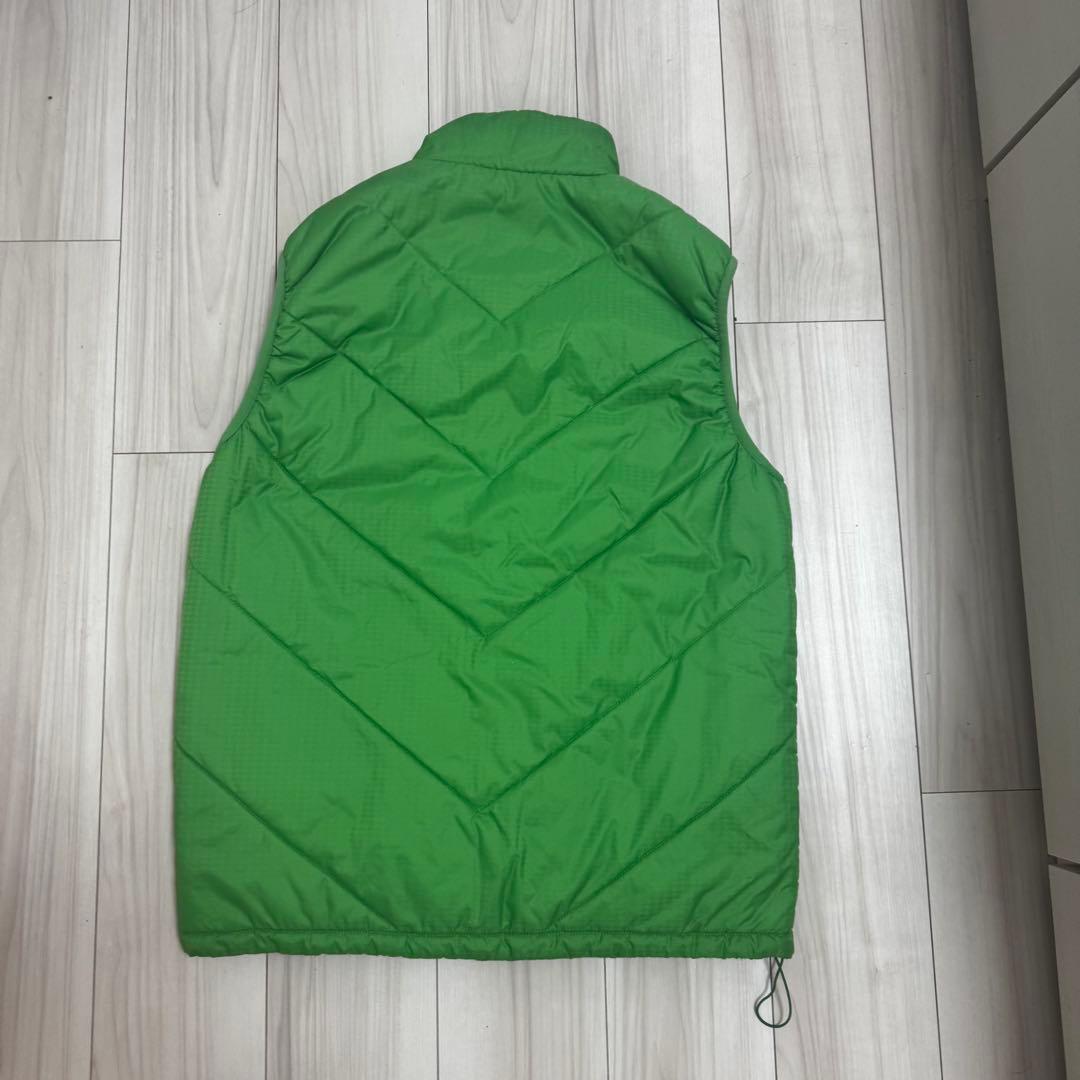 ジャケット・アウター OLD STUSSY PUFFER VEST GREEN THERMOLITE