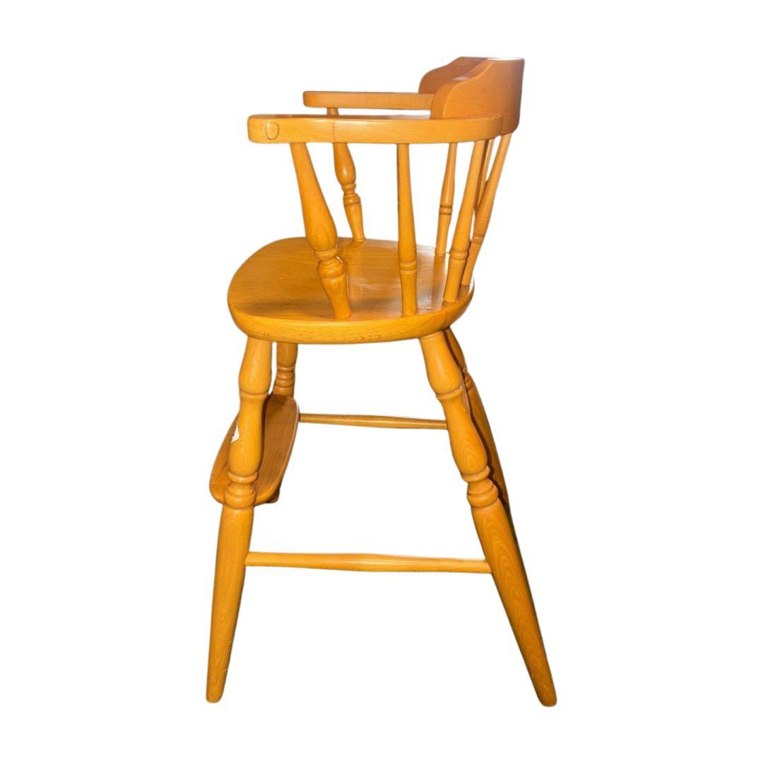 【飛騨産業】木製 ベビーチェア ビンテージ