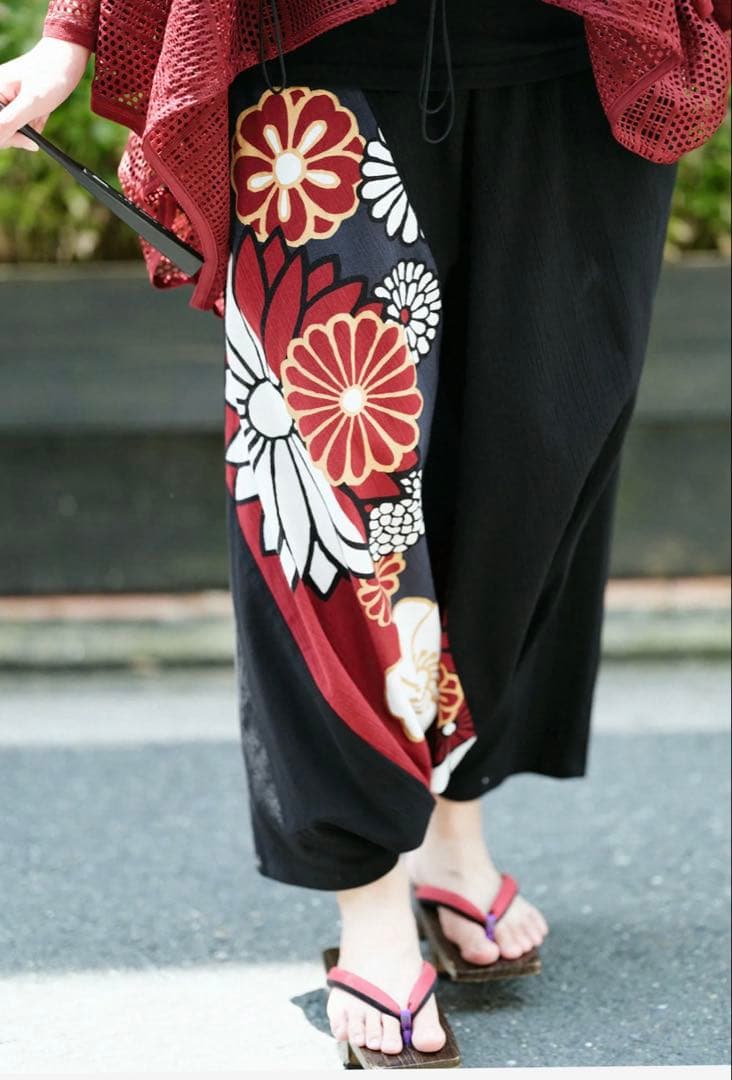 高島縮 Sサイズ　20/20 富士2.0／濡羽色×金襴緞子