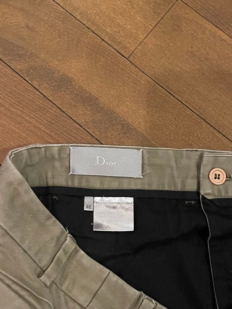 Dior Homme ディオールオム ウールパンツ size46 イタリア製