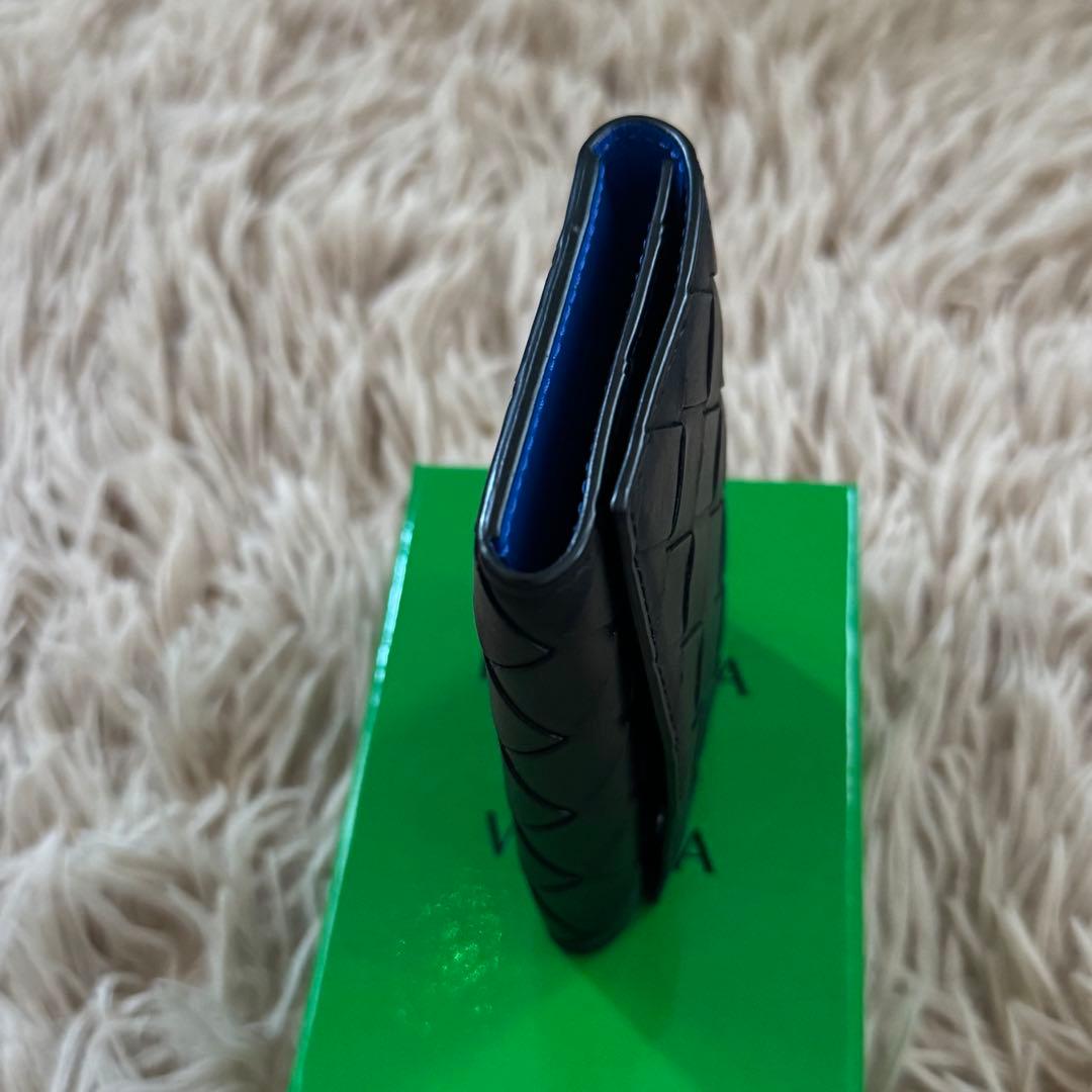 ボッテガヴェネタ　キーケース　イントレチャート　現行　ブラック