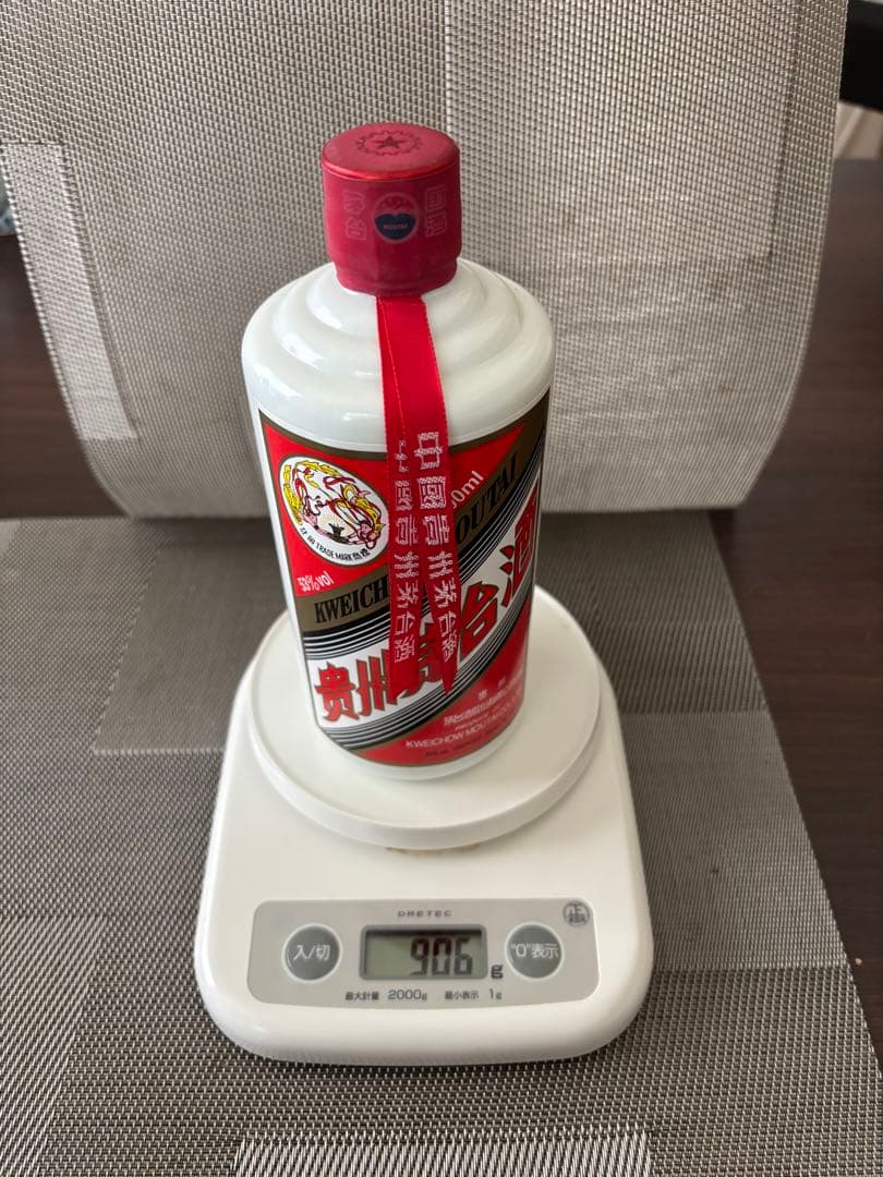 貴州茅台酒　2011年　天女ラベル　グラス付き　マオタイ酒