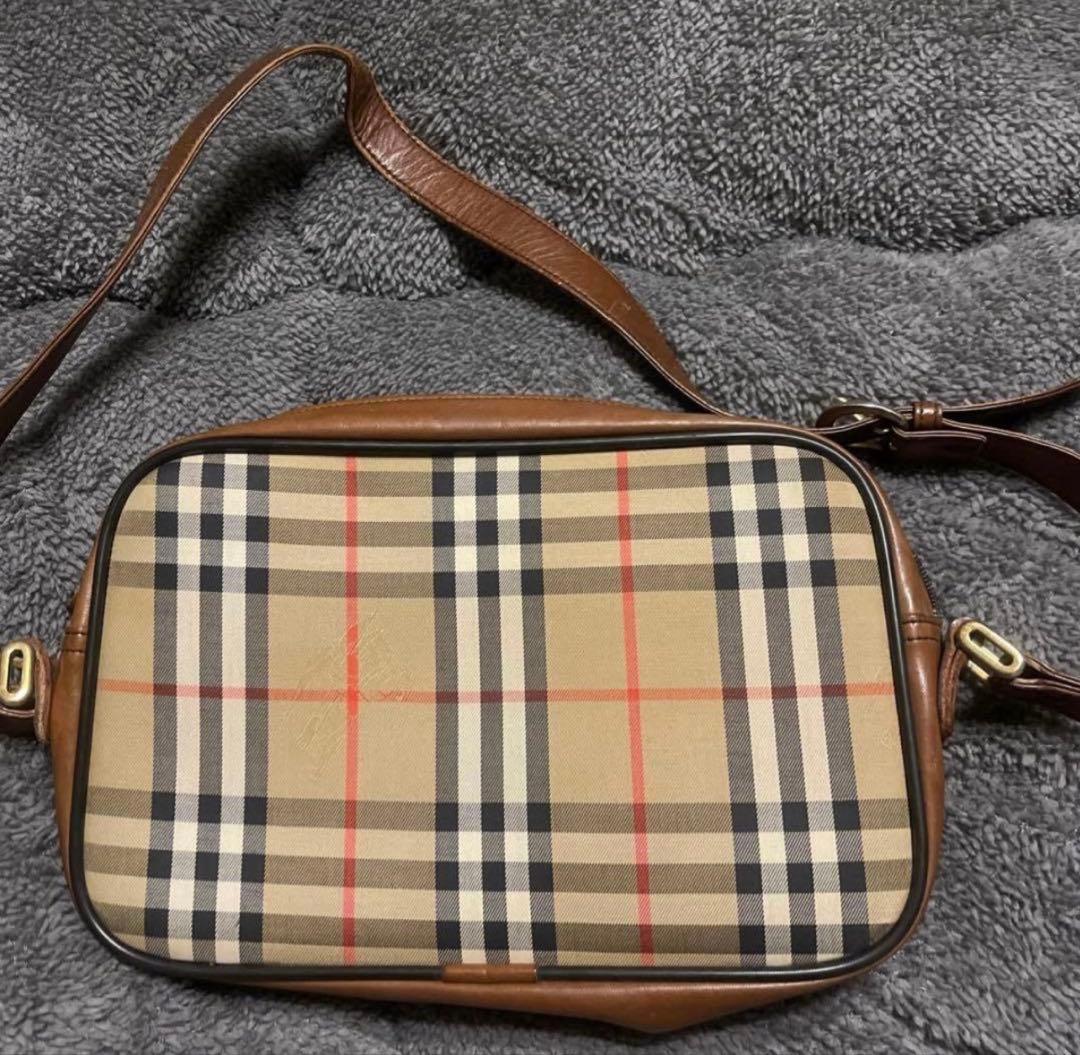Burberry チェック柄 ショルダーバッグ