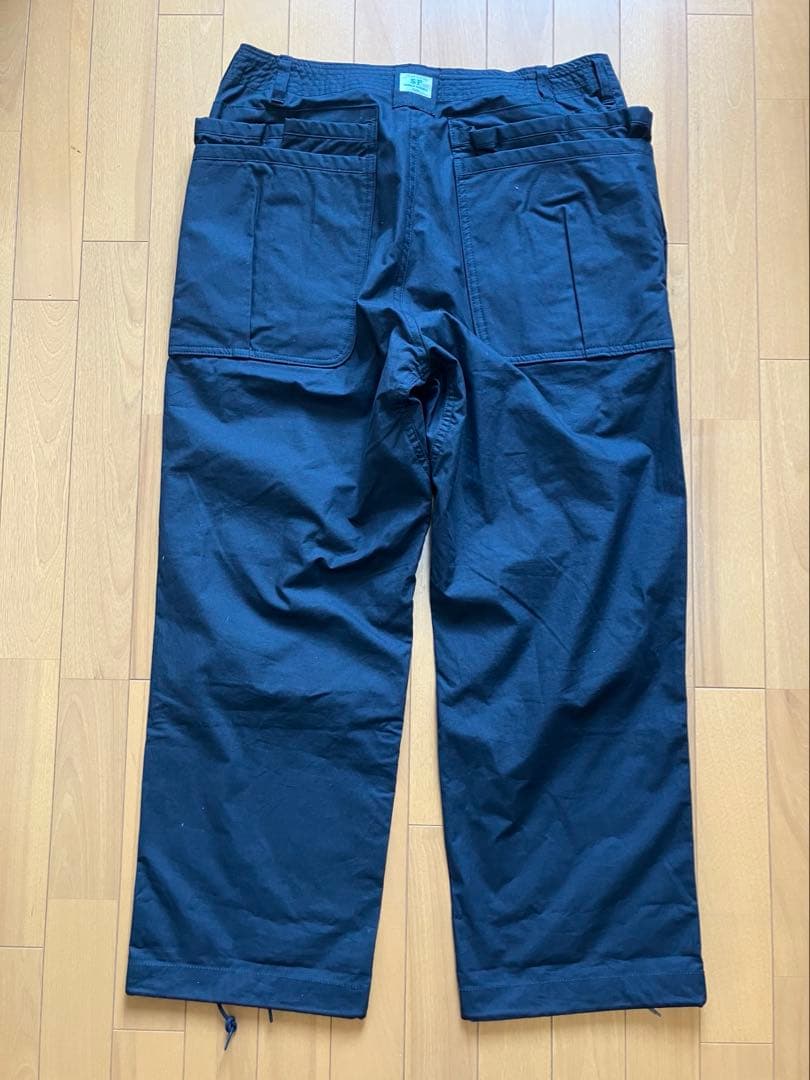 パンツ SASSAFRAS Overgrown Hiker Pants Navy M