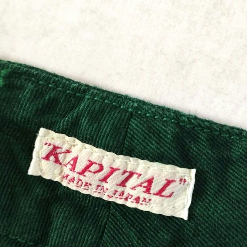KAPITAL✨リネン混 アミッシュガウチョ