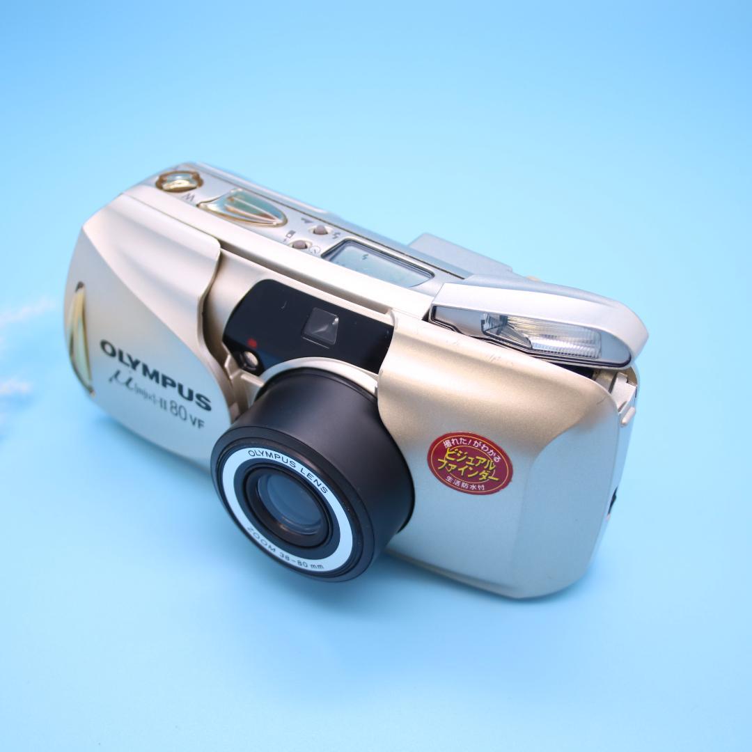 ❁美品❁ OLYMPUS μ Ⅱ 80 VF フィルムカメラ 生活防水OK