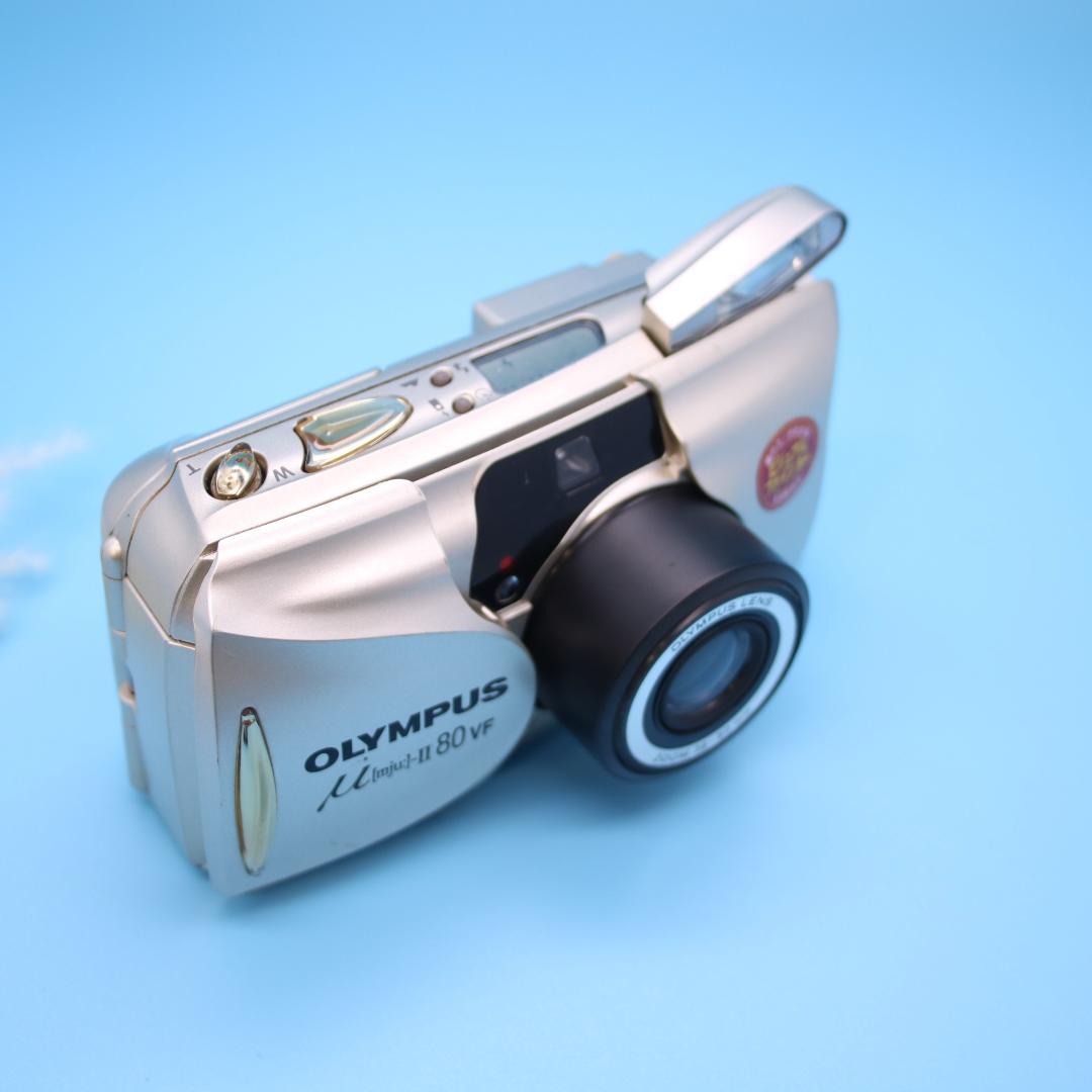 ❁美品❁ OLYMPUS μ Ⅱ 80 VF フィルムカメラ 生活防水OK