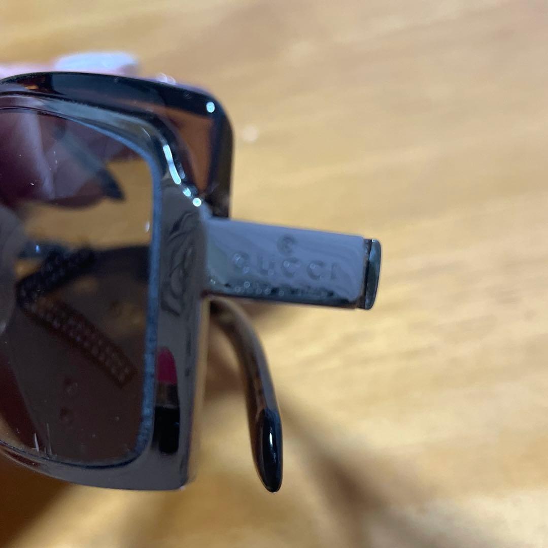 グッチ ファッション サングラス レディース ブラウン シルバー 箱付き