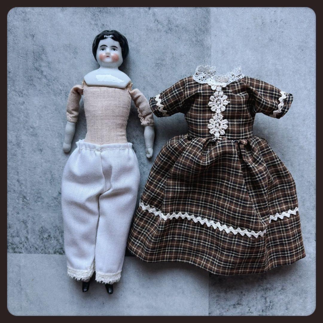 アンティーク チャイナヘッドドール ビスクドール