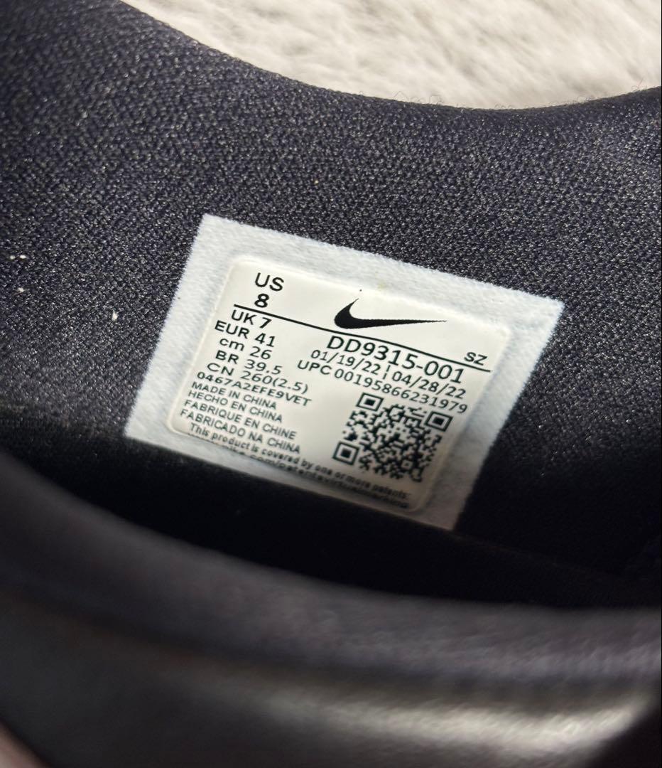 NIKEエアジョーダン1 ロー ゴルフシューズ BLACK/GREY 26㎝