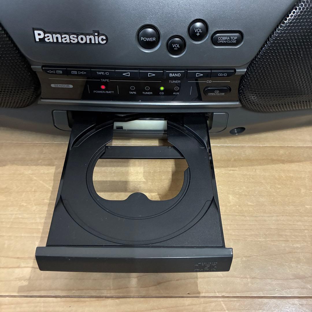 美品！パナソニック　コブラトップ搭載　CDラジカセ　RX-DT707 動作ok