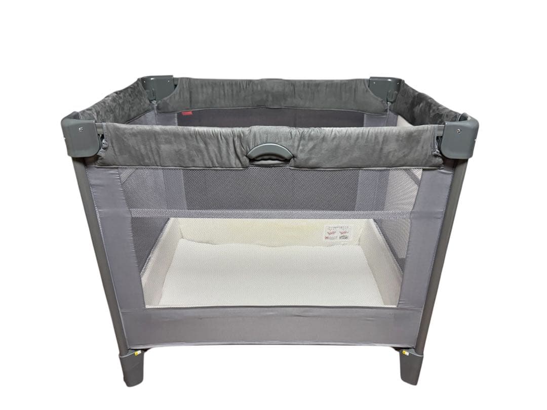 アップリカ　ココネルエアープラスAB ベビーベッド　グレー