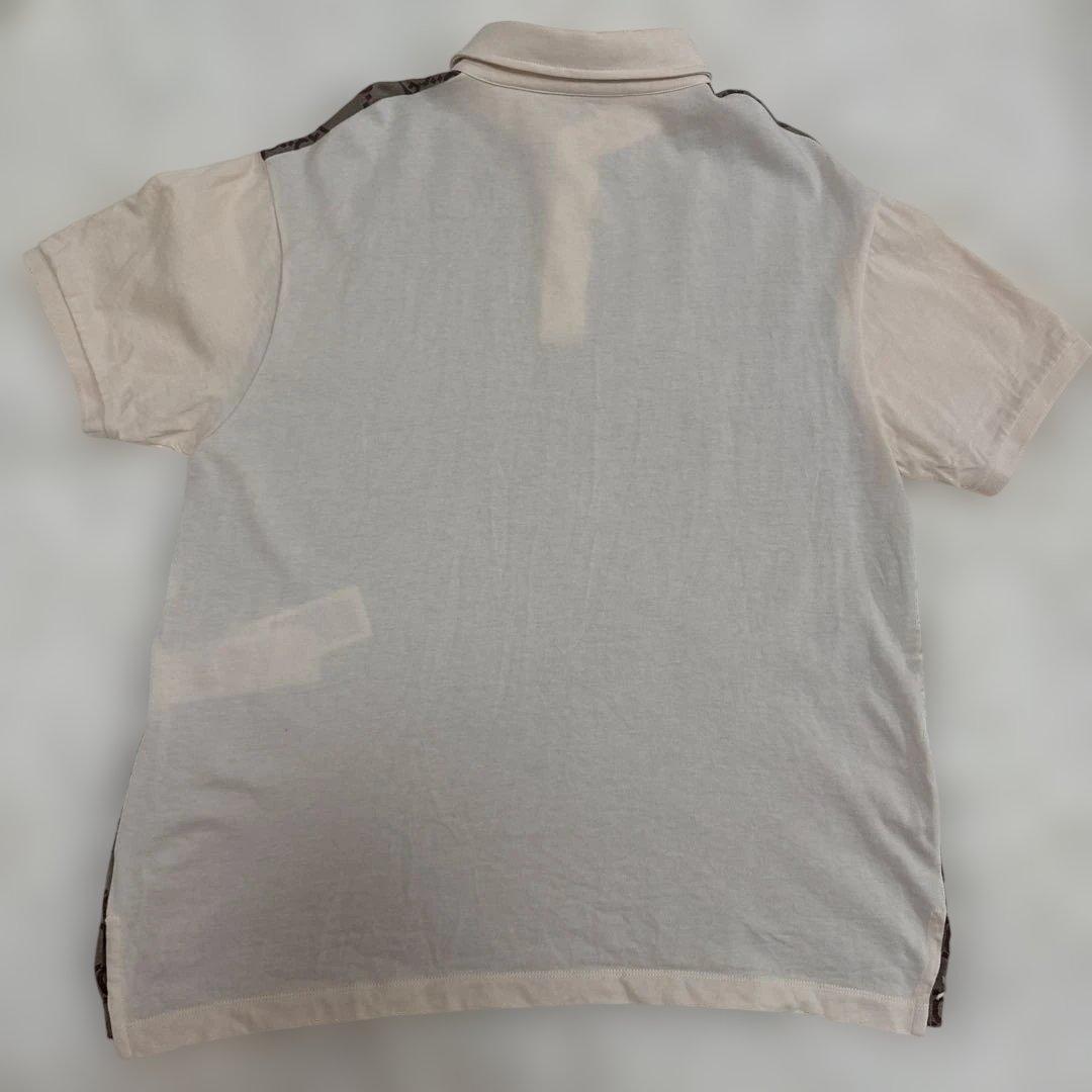 GUCCI GGロゴポロシャツ ブラウン/ベージュ