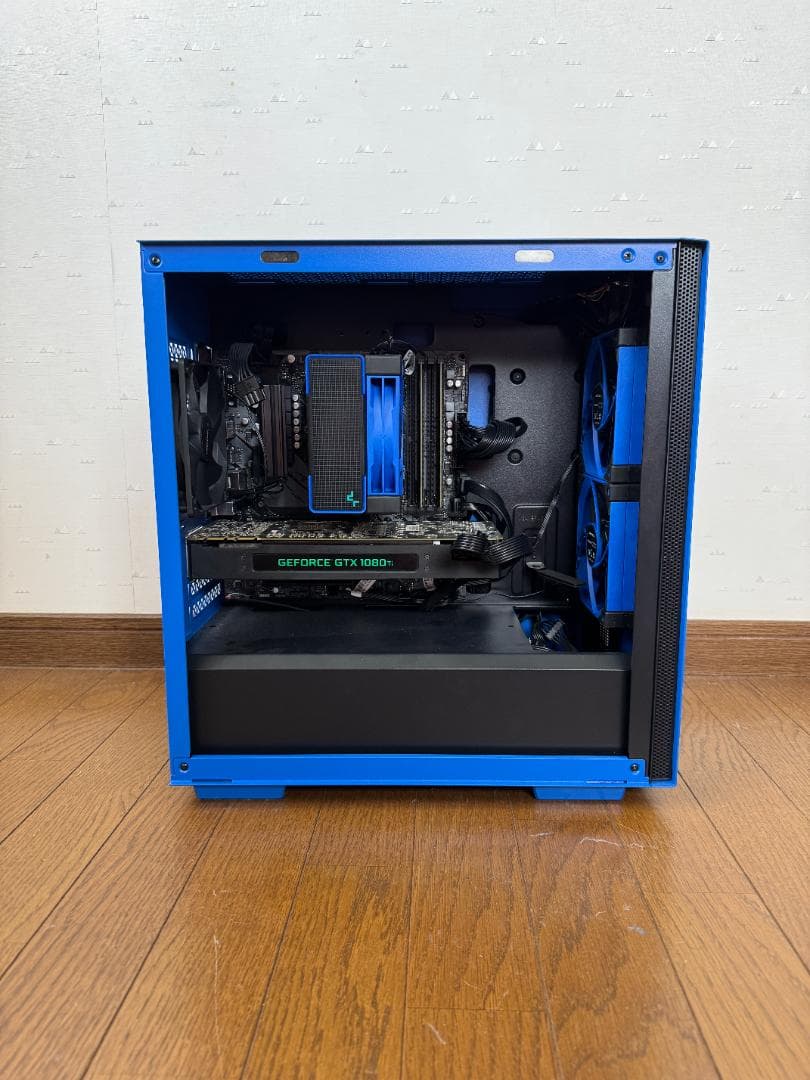 自作ゲーミングPC Ryzen7 5700X GTX1080Ti搭載！